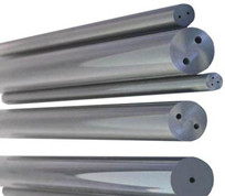 Thanh thép cacbua vonfram hai lỗ thẳng được đánh bóng 3.2mm đến 20.2mm
