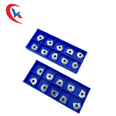 Độ cứng cao R6 Half Round Ball Blade Thay thế nhập khẩu Lưỡi dao phay cacbua