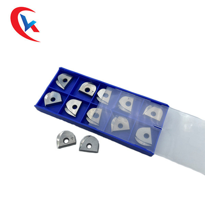 Thay thế nhập khẩu R10 Lưỡi bóng nửa tròn Vật liệu có độ cứng cao Lưỡi phay cacbua