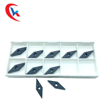Dụng cụ tiện Nc VNMG160404-TM Gia công các bộ phận bằng thép, mảnh chèn cacbua vonfram bằng thép không gỉ