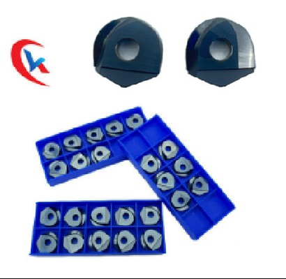 Lưỡi phay cacbua màu xám nhạt R8 Lưỡi cacbua vonfram có độ cứng cao