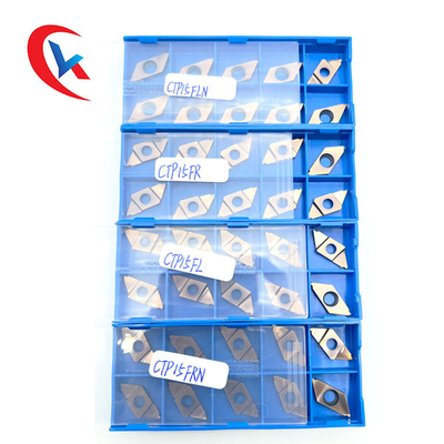 Lớp phủ đồng hai cạnh cho máy tiện tự động CTP Series Dụng cụ chèn rãnh cacbua