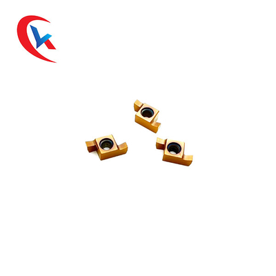 Chèn rãnh cacbua phủ đồng GER-C Chiều rộng khe 1.0-3.0mm cho máy CNC