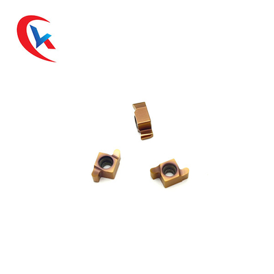 8GR-R PVD Coaing 10 hạt dao mỗi gói Tương thích với máy CNC Hạt dao tạo rãnh cacbua