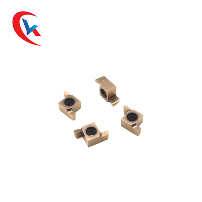 9GR-R PVD Coaing 10 hạt dao mỗi gói Tương thích với máy CNC Hạt dao tạo rãnh cacbua