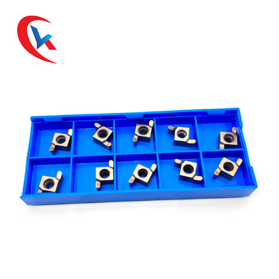 9GR-R PVD Coaing 10 hạt dao mỗi gói Tương thích với máy CNC Hạt dao tạo rãnh cacbua