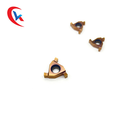 Lớp phủ PVD 16ER 3 Lưỡi cắt, v.v. Chèn rãnh cacbua cho máy CNC