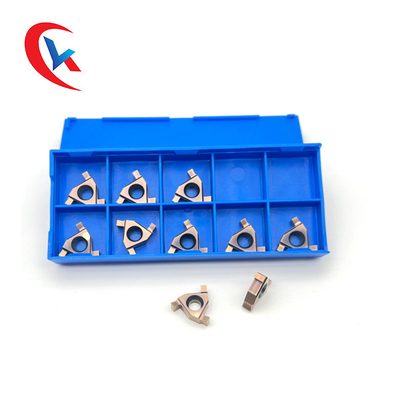Ứng dụng rãnh vòng chụp 16NR Công cụ chính xác cao Chèn rãnh cacbua
