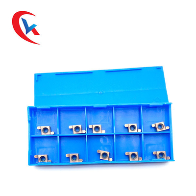 GER200-100CR Phôi được xử lý bằng PVD màu xám nhạt Mảnh chèn rãnh cacbua