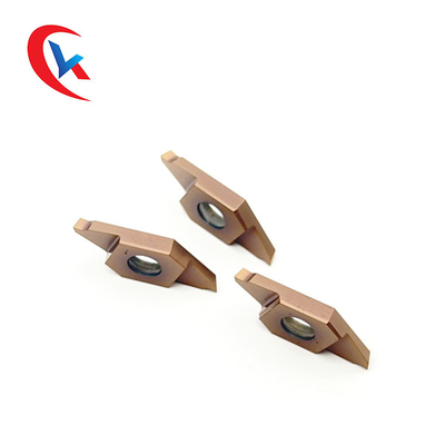 HRA 91.8 Máy công cụ TKF12R200-S16 Mảnh dao tiện rãnh cacbua Lưỡi cắt dốc