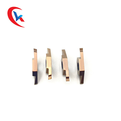 HRA 91.8 Máy công cụ TKF12R200-S16 Mảnh dao tiện rãnh cacbua Lưỡi cắt dốc