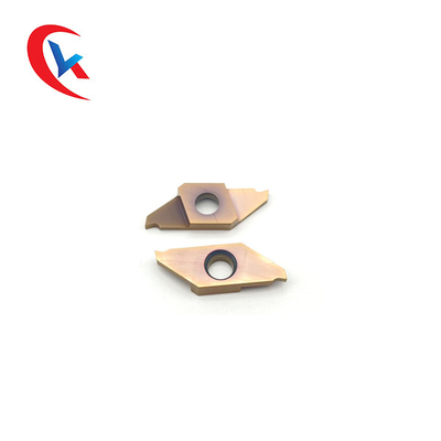 TKF16R200-S16 Dành cho máy tiện quay Chiều rộng khe 1,0-3,0mm Xử lý lớp phủ PVD Hạt dao tạo rãnh cacbua