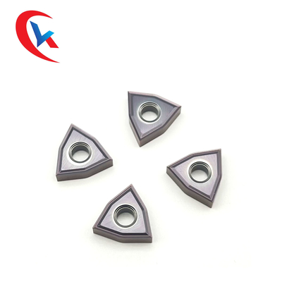 WNMG080402-MS Gia công các bộ phận bằng thép Hoàn thiện bằng thép không gỉ Lớp phủ vật lý Chèn cacbua vonfram