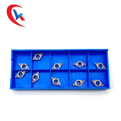 DCMT070204 Gia công các bộ phận bằng thép cacbua vonfram chèn lớp phủ vật lý