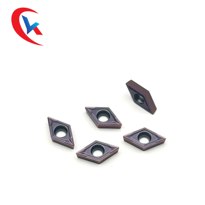 DCMT070204 Gia công các bộ phận bằng thép cacbua vonfram chèn lớp phủ vật lý