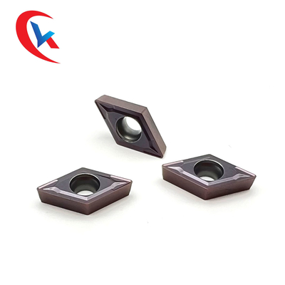 DCMT070204 Gia công các bộ phận bằng thép cacbua vonfram chèn lớp phủ vật lý