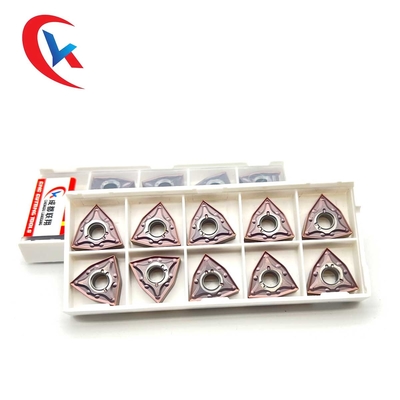 WNMG080404-MA Phay cacbua phủ PVD Chèn hoàn thiện bằng thép không gỉ
