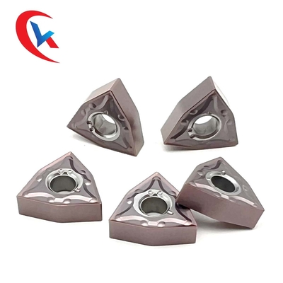 WNMG080404-MA Phay cacbua phủ PVD Chèn hoàn thiện bằng thép không gỉ