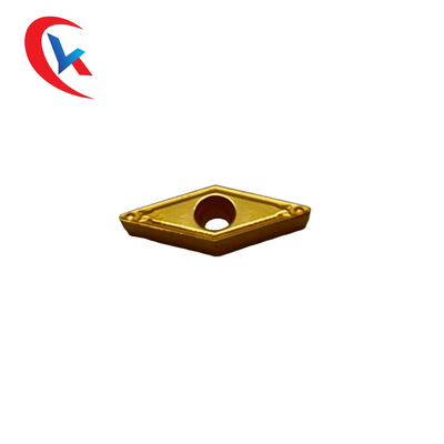 VBMT110304-HQ Miếng chèn nhàm chán được phủ hóa học màu vàng cho miếng chèn cacbua vonfram bằng thép