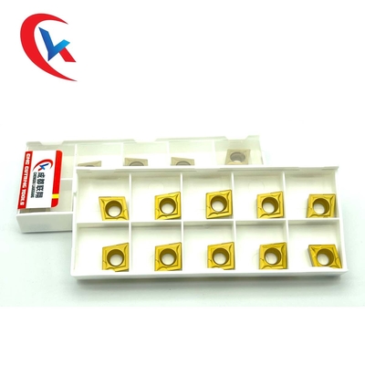 CCMT09T304 Vonfram cacbua chèn lớp phủ hóa học cho các bộ phận thép