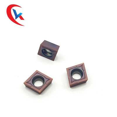 CCMT09T304 Vonfram cacbua chèn lớp phủ vật lý hoàn thiện bằng thép không gỉ