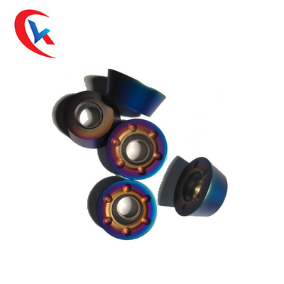 Mảnh dao phay cacbua tròn Lớp phủ CVD HRC 40 - 45 RDEW1204MO-V1