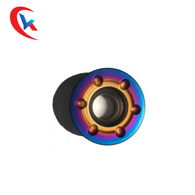Mảnh dao phay cacbua tròn Lớp phủ CVD HRC 40 - 45 RDEW1204MO-V1