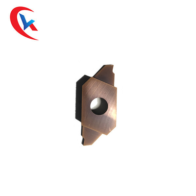 Máy tiện kim loại Chèn cacbua vonfram CTPA10ELK Chống mài mòn HRC 35 - 50 Chèn rãnh cacbua