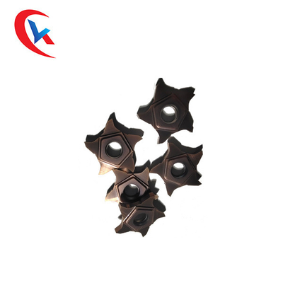 Chèn cacbua vonfram tạo rãnh PENTA 24N250 PVD CVD Chèn cacbua tráng phủ