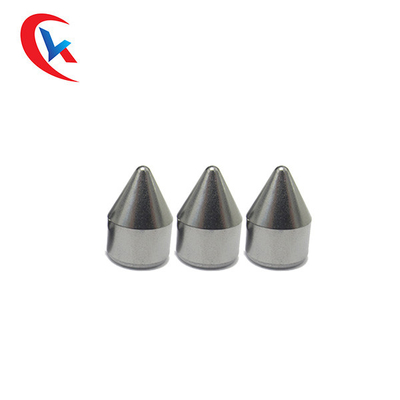 Mẹo cacbua vonfram xi măng tròn, quay cho các bộ phận mài mòn cacbua vonfram Bush Hammer