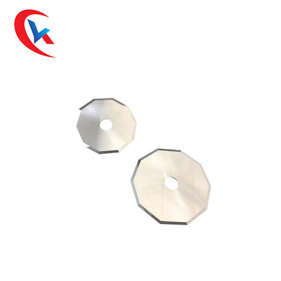 Lưỡi cắt tròn hình tròn cacbua 89 HRC để cắt giấy.