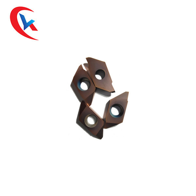 Dòng TTP Walk The Thread Cutter Hạt cacbua vonfram Chèn chèn rãnh cacbua
