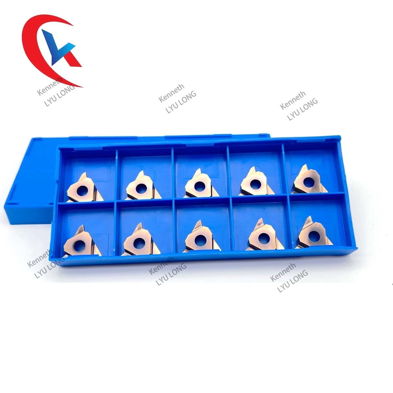 GBA43R100 Lớp phủ vật lý bằng đồng Ba cạnh cắt Công cụ cắt và xẻ rãnh Chèn rãnh cacbua