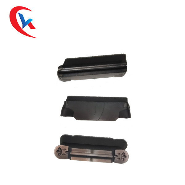 Chèn cacbua vonfram bên ngoài Tiện HRC 35 - 50 Lớp phủ Chèn rãnh cacbua MRN500-M